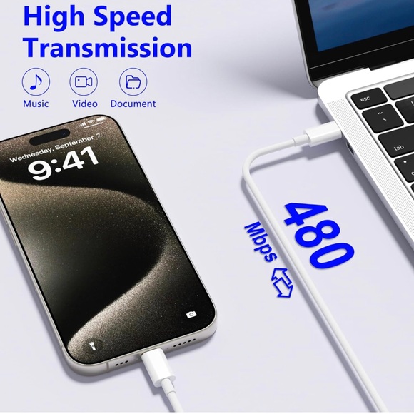 for Apple iPhone 15 Charger Fast Charging - Picture 5 of 7